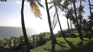 Outrigger on the lagoon Fiji  Beachfront Bure Bungalow [upl. by Aivata]