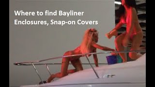 Bayliner Custom Canvas by baylinercoverscom [upl. by Dlaregztif]