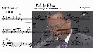 Victor Goines  Petite Fleur transcription [upl. by Olds766]