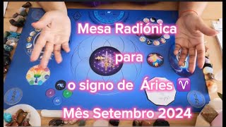 Mesa Radiónica para o signo de Áries [upl. by Raimondo]