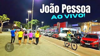 Domingo à Noite na Orla  João Pessoa ao Vivo  Brasil [upl. by Novyart4]