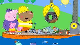 Cleaning Up The River 🛞  Peppa Pig Official Full Episodes [upl. by Ssyla]