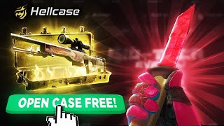 HELLCASE PROMO CODE 2024 HELLCASE CASE OPENING [upl. by Lea]