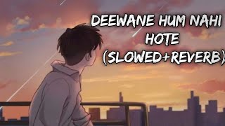 Deewane Hum Nahi Hote Slow and Reverb  Lofi  Hindi  Slow and Reverb songs Lyrical Audio [upl. by Cahn980]