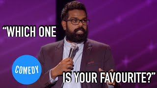 Romesh Ranganathan Calls Out A Parent In The Crowd  Irrational  Universal Comedy [upl. by Tillford]