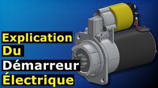 Le démarreur expliqué  Fonctionnement du démarreur électrique dune voiture [upl. by Einafets]