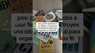 Encuentra la plantilla gratis de Notion para empezar a usar tu Biblioteca Digital [upl. by Anowahs765]