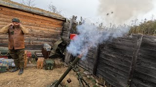 An afternoon in the trenches of WWI with the quotSuicide Clubquot Mortars  reenactment in November 2023 [upl. by Lemaceon]