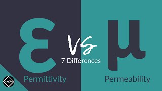 Permittivity vs Permeability  The 7 Differences [upl. by Aerdnu]