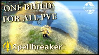 Guild Wars 2 Power Spellbreaker – Easy PvE Build Guide 36k DPS [upl. by Raynold]