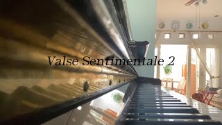 Valse Sentimentale 2 cover by me [upl. by Anilorak566]