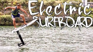 Lift eFoil Review  Electric Flying Surfboard [upl. by Latvina]