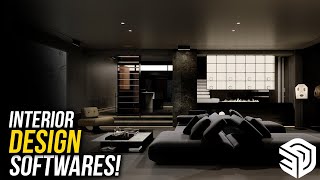 THE 3 BEST INTERIOR DESIGN SOFTWARE [upl. by Handal]