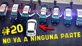 Persecución policial demente No va a ninguna parte 20 [upl. by Nospmis]