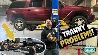 TRANSMISSION PULL JUNKYARD TRIP NEW DUALLY CHASSIS AND MORE [upl. by Cornell]