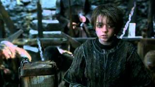 Arya Stark and Tywin Lannister First Meet  Game of Thrones 2x04 HD [upl. by Sigsmond]