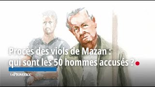 Procès des viols de Mazan  qui sont les 50 hommes accusés [upl. by Sarah]