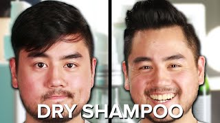 Guys Try Dry Shampoo For The First Time [upl. by Anuska]