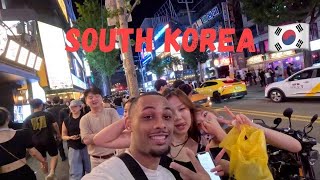 Meeting Korean Girls On Hongdae Street  Seoul South Korea Nightlife 🇰🇷 [upl. by Jordain]