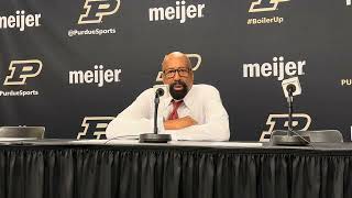 Mike Woodson postgame Purdue Feb 10 2024 [upl. by Poyssick]