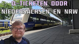 Met het DTicket touren door Niedersachsen en NRW [upl. by Kanter689]