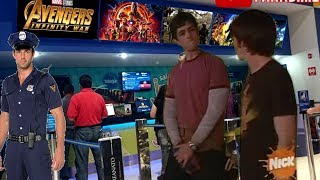 Infinity War Drake y Josh en el cine  NO Compraron los Boletos  ¿Donde está la puerta [upl. by Rammaj]