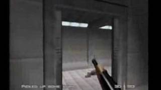 GoldenEye 007 N64 Mission 5 Part ii Bunker [upl. by Nylissej]