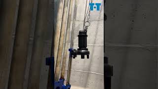 Pump Installation Using the TT Guide Rail amp Auto Coupling Set [upl. by Eddi]