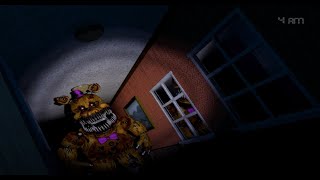 Night 6 FNAF 4 Full Gameplay No Commentary [upl. by Rednazxela818]