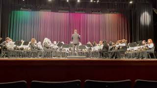 Athens High School Symphonic Band 2023Alabama MPA “The Last Centaur”  James Clemens [upl. by Gerkman324]