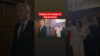 Ciolacu si Predoiu au fugit cat au putut de presa Video Cristian Otopeanu [upl. by Lleynod]