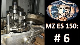 MZ ES 150 Überholung 6  Getriebe Zusammenbau [upl. by Lekzehcey201]