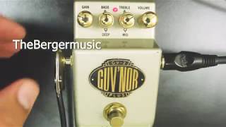 Marshall Guvnor GV2 pedal Demo [upl. by Grory]