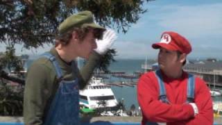 Stupid Mario Brothers San Francisco Adventure [upl. by Valida974]