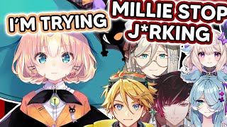 Millie chaotic jrking on an off collab 【NIJISANJI EN】 [upl. by Alleira]