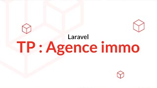 Découverte de Laravel 10  TP  Agence immo gestion des biens [upl. by Beebe]