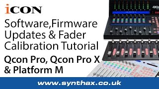 Icon Qcon Pro X Platform M Controllers  Software amp Firmware updates [upl. by Cirad]