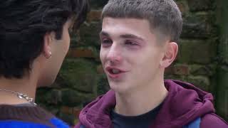 Hollyoaks Dillon finds out the truth Lucas beats him up [upl. by Lough953]