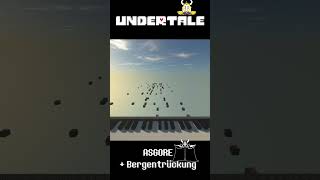 UNDERTALE  Bergentrückung  ASGORE part 6 Minecraft Noteblockshorts undertale Asgore [upl. by Odrude62]