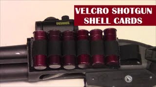 Velcro Shotgun Shell HolderCard Fast Reloads Lots of Ammo [upl. by Navi]