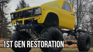 Restoring my First Gen 4x4 Toyota Pickup [upl. by Corby]