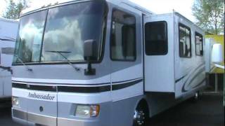 Used Diesel RV 2002 Holiday Rambler Ambassador 38PBT  3 Slides [upl. by Kori]