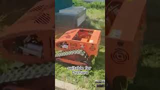 charging battery selfcharging battery powered remote controlled brush mower for slopes on Alibaba [upl. by Anselme]