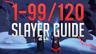 Runescape 3  199120 Slayer guide 2022 [upl. by Ellenij]