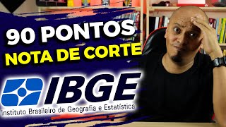 Qual a NOTA DE CORTE do Concurso IBGE 2023 EFETIVO [upl. by Koosis]