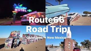 【アメリカ横断旅行🚙vol2】オクラホマシティ→ニューメキシコ車で8000kmの旅 US Road Trip vol2 Oklahoma city→New Mexico [upl. by Yonina972]