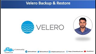 VELERO Backup in Kubernetes [upl. by Ylrehs]