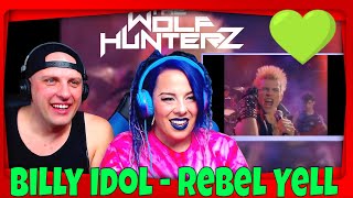 Billy Idol  Rebel Yell Official Music Video THE WOLF HUNTERZ Reactions [upl. by Elletnuahs]