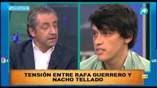 El arquitecto Ignacio Tellado agrede verbalmente a Rafa Guerrero y este se marcha del plató [upl. by Irec]