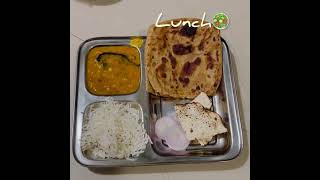 🍚 jeera rice Dal fry Paratha🍚 [upl. by Avlis821]